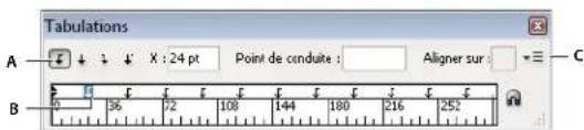 ADOBE InDesign CS5.5 - Répétition de tabulations - 1