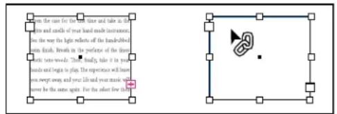 ADOBE InDesign CS5.5 - Pour ajouter un bloc existant au lien - 1
