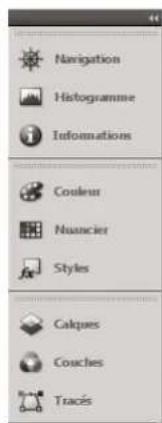ADOBE InDesign CS5.5 - Réduction et développement des icônes de panneaux - 1