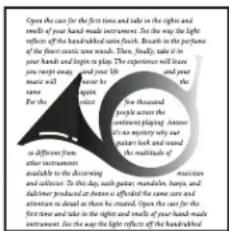 ADOBE InDesign CS5.5 - Pour habiller des images importées avec du texte - 2
