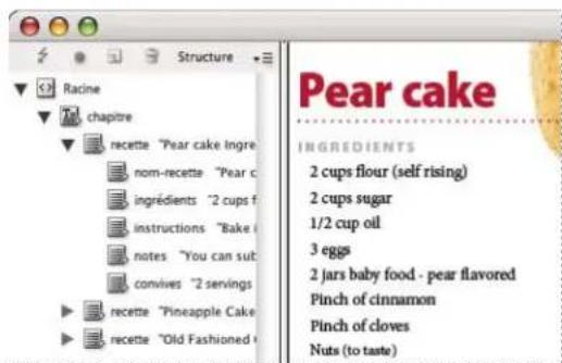 ADOBE InDesign CS5.5 - Structure de données XML - 1