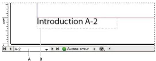 ADOBE InDesign CS5.5 - Options de numérotation de document - 1
