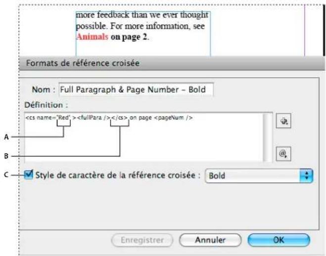 ADOBE InDesign CS5.5 - Application de styles de caractères à des références croisées - 1