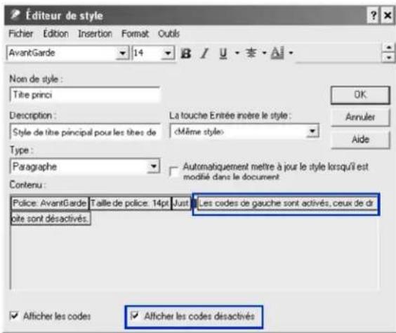 COREL WordPerfect Office X7 - Ajout d'un marqueur pour la table des matières - 1