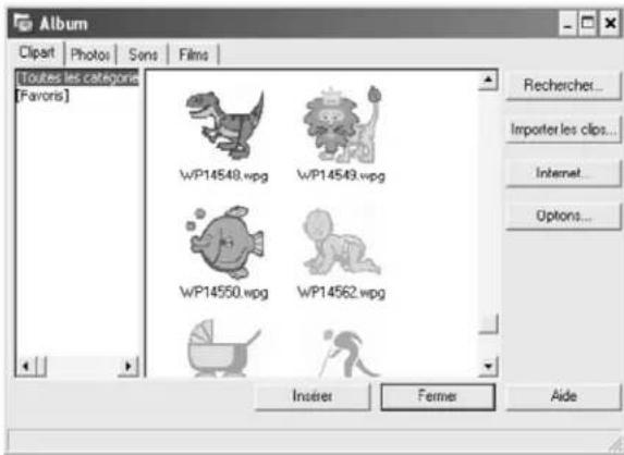 COREL WordPerfect Office X7 - Insertion d'une image de Scrapbook - 1