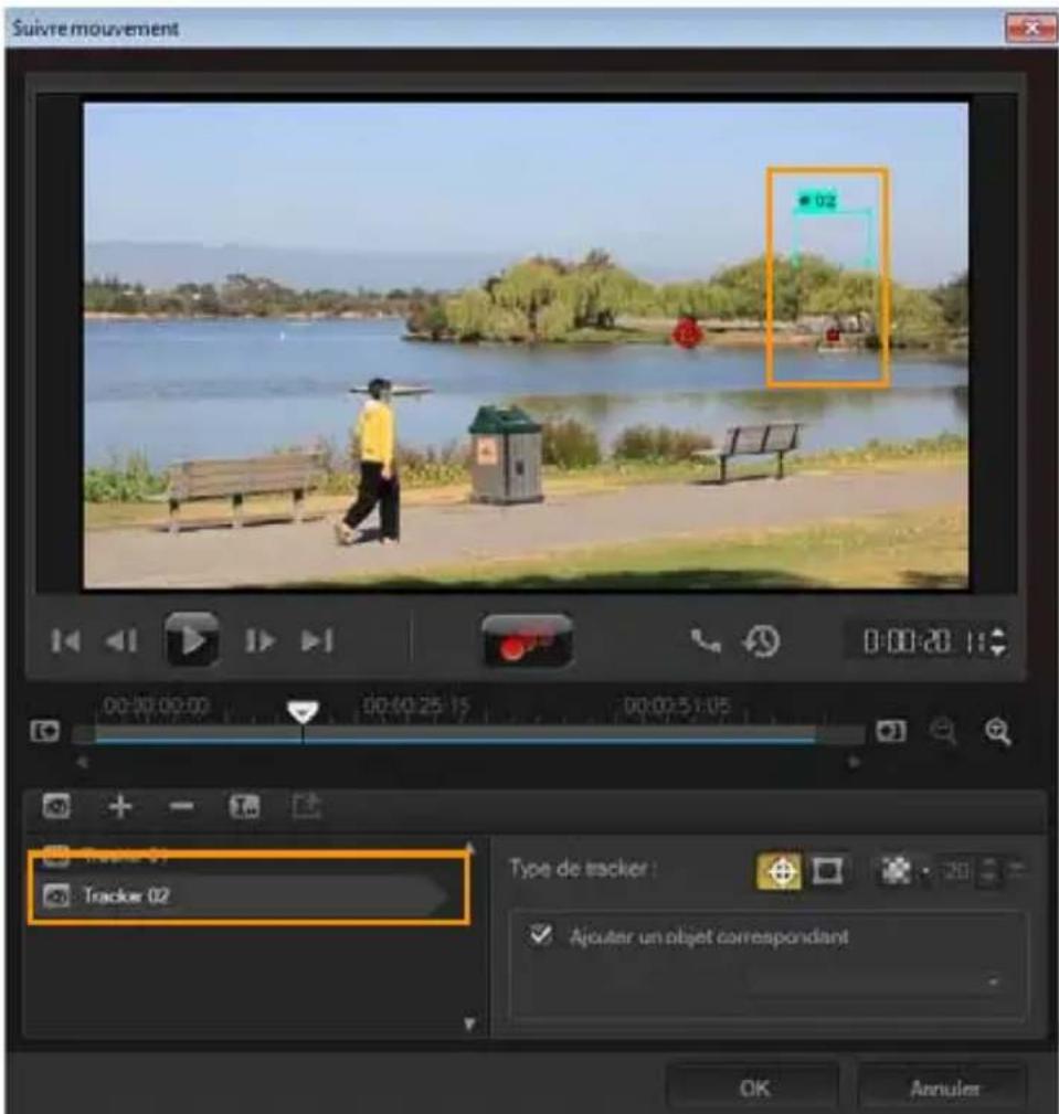COREL VideoStudio PRO X8 - Pour ajouter des trackers - 1