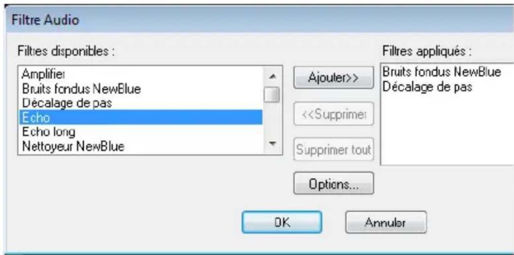 COREL VideoStudio PRO X8 - Pour appliquer des filtres audio à une piste audio - 1