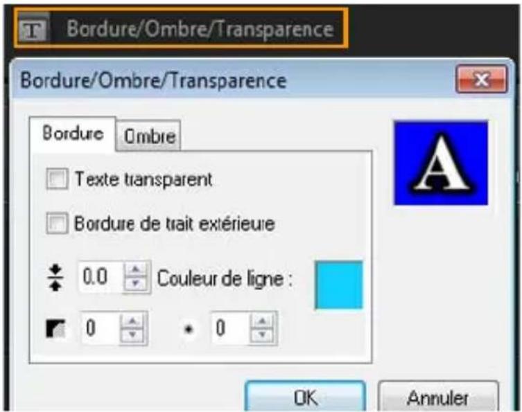 COREL VideoStudio PRO X8 - Pour modifier la bordure du texte et la transparence, et pour ajouter des ombres - 1