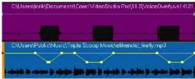 COREL VideoStudio PRO X8 - Pour utiliser la priorisation vocale - 3