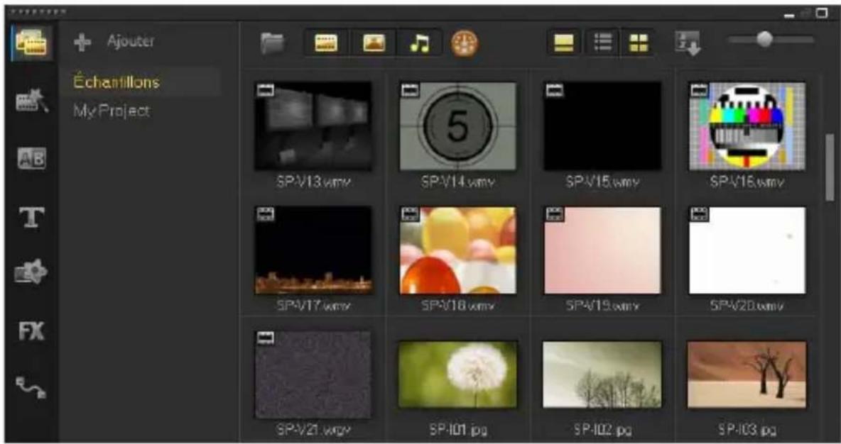 COREL VideoStudio PRO X8 - Utilisation de la bibliothèque - 1