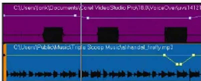 COREL VideoStudio PRO X8 - Pour utiliser la priorisation vocale - 4