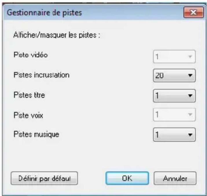 COREL VideoStudio PRO X8 - Pour ajouter des pistes - 1