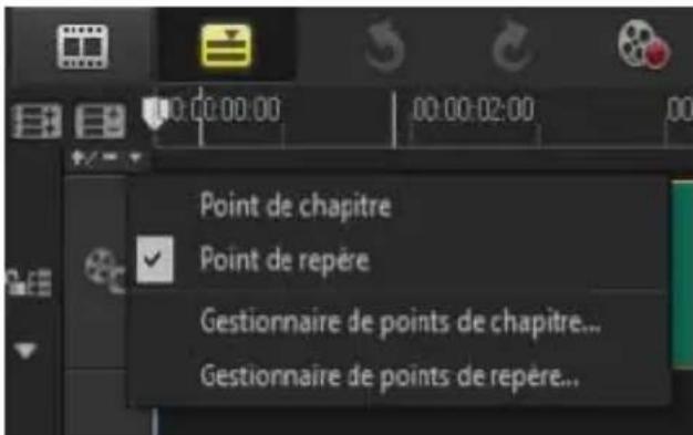 COREL VideoStudio PRO X8 - Pour ajouter des points de repère dans votre projet - 1