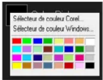 COREL VideoStudio PRO X8 - Pour sélectionner un clip de couleur dans la bibliothèque de couleurs - 1