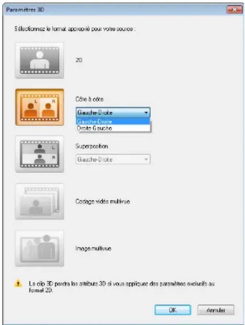 COREL VideoStudio PRO X8 - Pour marquer des clips vidéo et photo comme 3D - 1