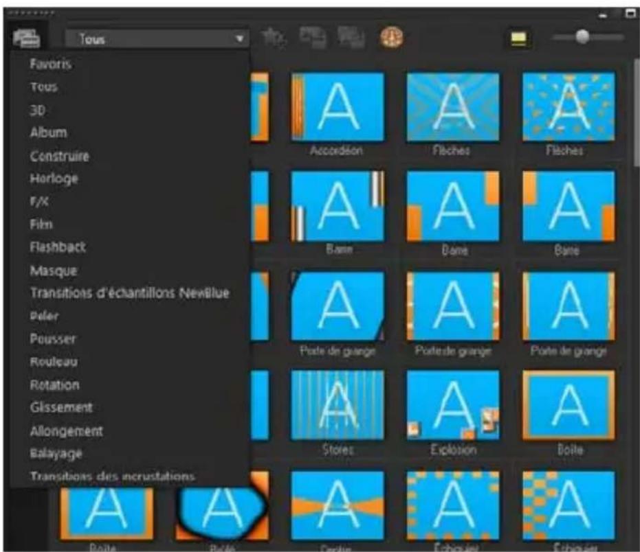COREL VideoStudio PRO X8 - Ajout de transitions - 1