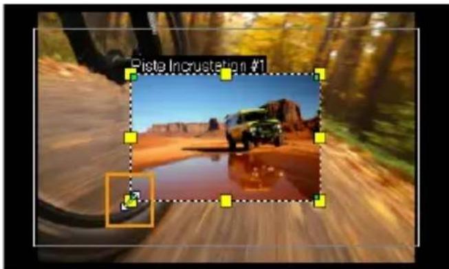 COREL VideoStudio PRO X8 - Pour redimensionner un clip d'incrustation - 1