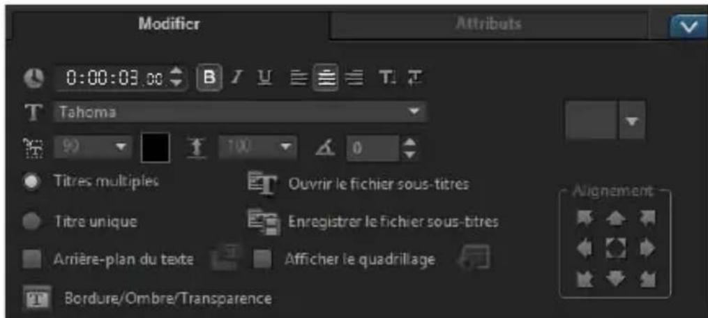 COREL VideoStudio PRO X8 - Ajout de titres - 3