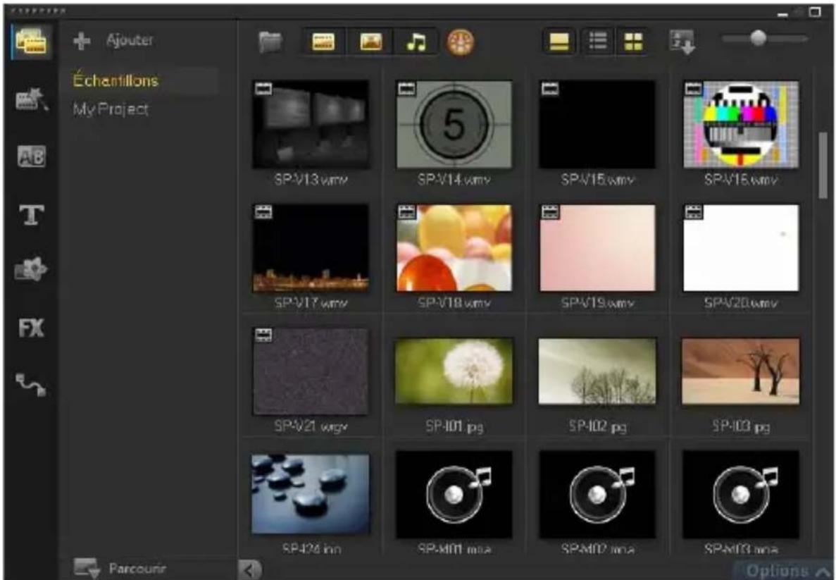 COREL VideoStudio PRO X8 - Importation de clips vidéo dans la bibliothèque - 1