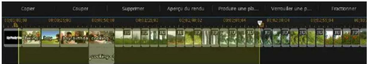 CYBERLINK PowerDirector 13 - Selection de plage - 2