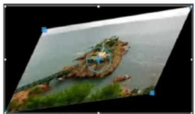 CYBERLINK PowerDirector 13 - Changement de la forme du media - 2