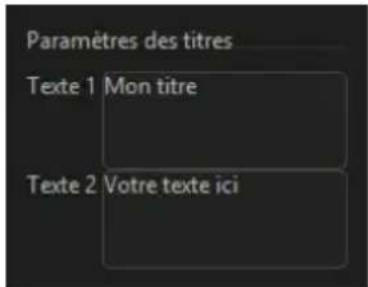 CYBERLINK PowerDirector 13 - Édition du texte du titre - 1