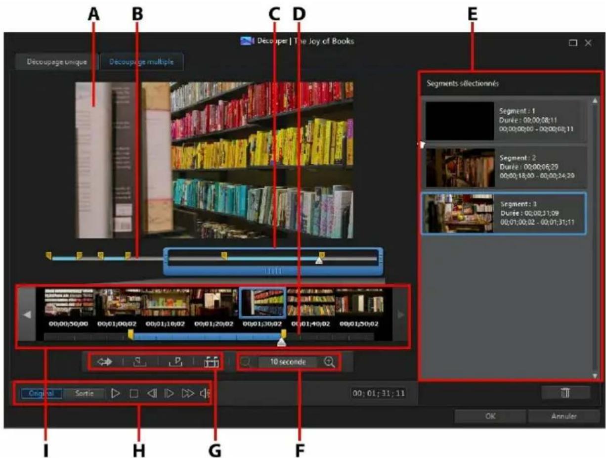 CYBERLINK PowerDirector 13 - Réaliser un découpage multiple - 1