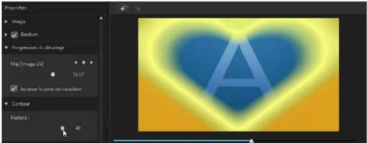 CYBERLINK PowerDirector 13 - Configuration de la netteté des bords - 2