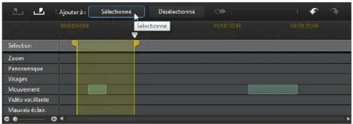 CYBERLINK PowerDirector 11 - Sélection de contenu - 1