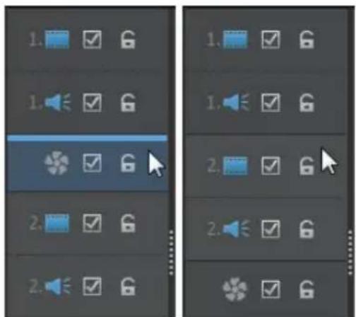 CYBERLINK PowerDirector 11 - Réorganisation des pistes - 1