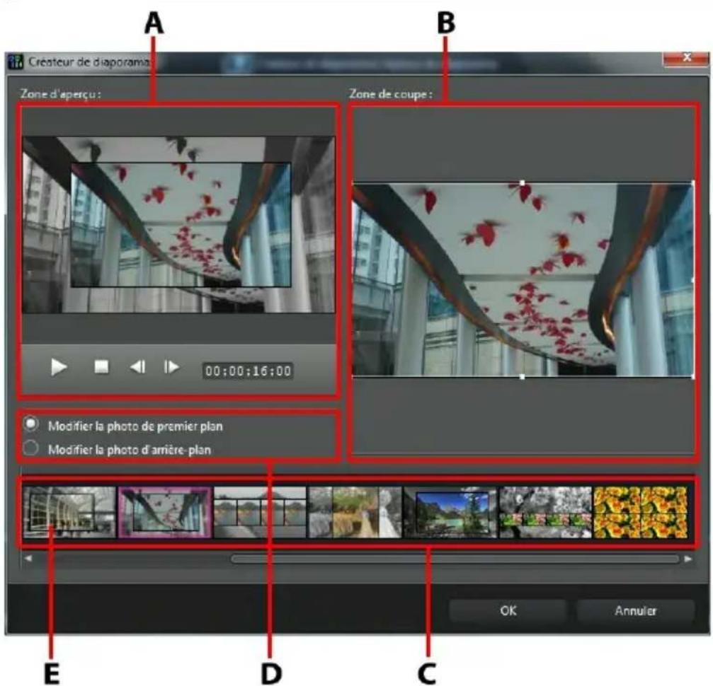 CYBERLINK PowerDirector 11 - Personnaliser les diaporamas dans le créateur de diaporama - 1