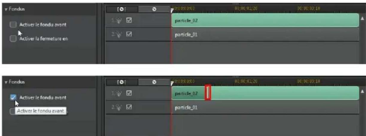 CYBERLINK PowerDirector 11 - Appliquer des fondus - 1