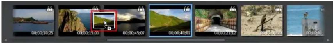 CYBERLINK ColorDirector 2 - Panneau du Storyboard - 2