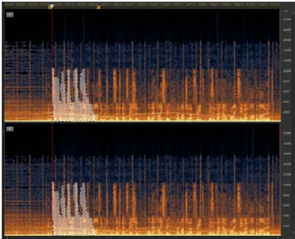 CYBERLINK AudioDirector 5 - Sélection au pinceau - 3