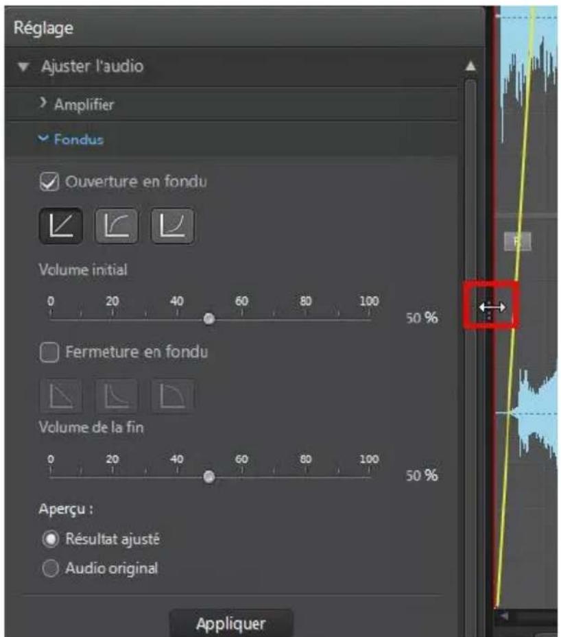 CYBERLINK AudioDirector 5 - Agrandir l'espace de travail - 2