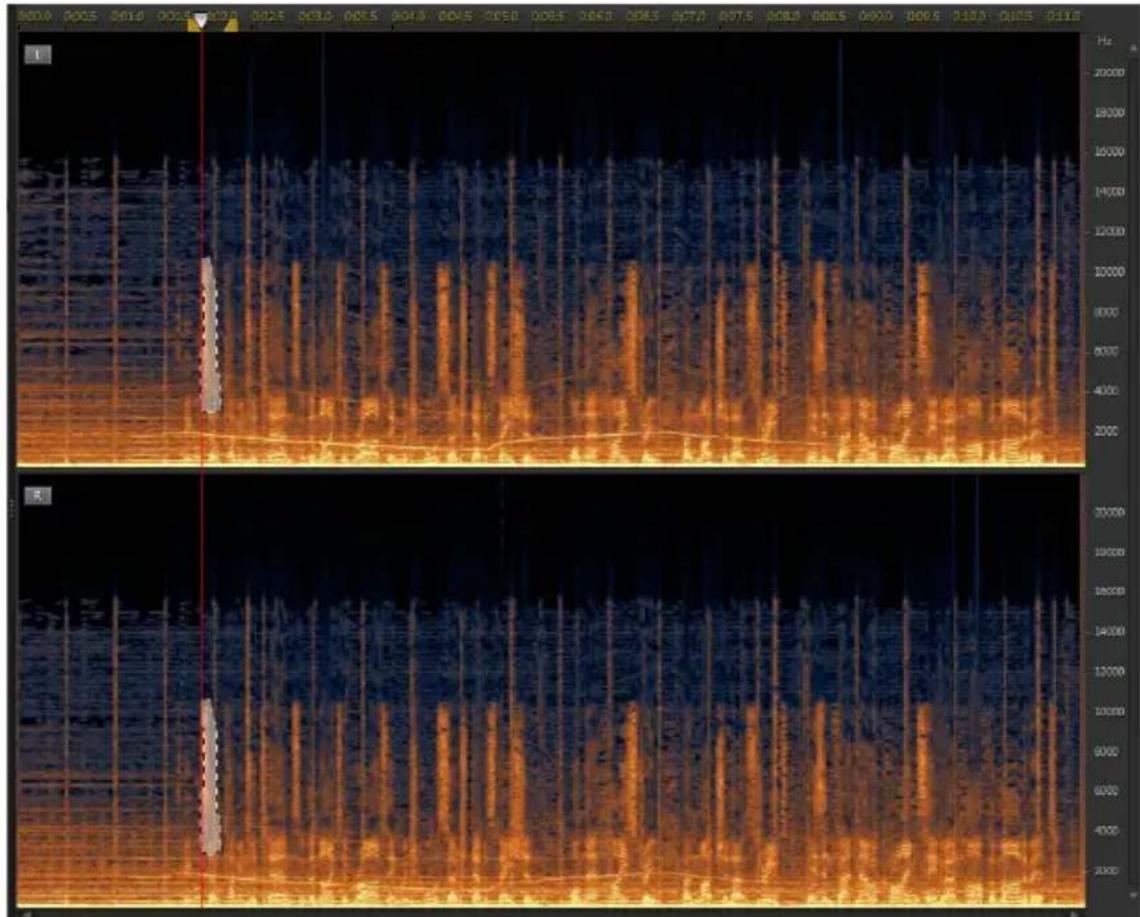 CYBERLINK AudioDirector 5 - Sélection au pinceau - 2