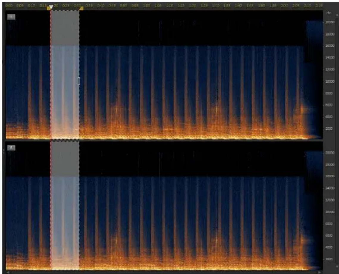 CYBERLINK AudioDirector 5 - Sélection d'un moment - 3