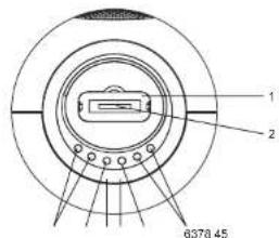 LENCO Speakerball iPod - Beschrijving van de onderdelen - 1