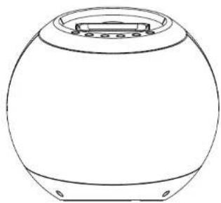 LENCO Speakerball IPD4200B - ALTAVOZ DE ALTA POTENCY PARA iPod - 1