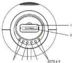 LENCO Speakerball IPD4200B - Descripción de partes - 1