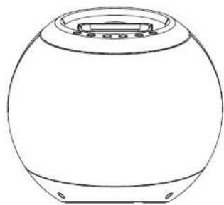 LENCO Speakerball IPD4200B - iPod-BALL - 1