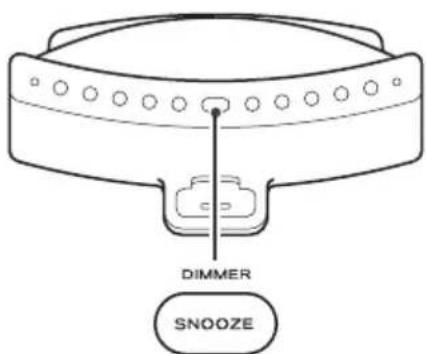 TEAC SRLX5IB - How to use the snooze function - 1