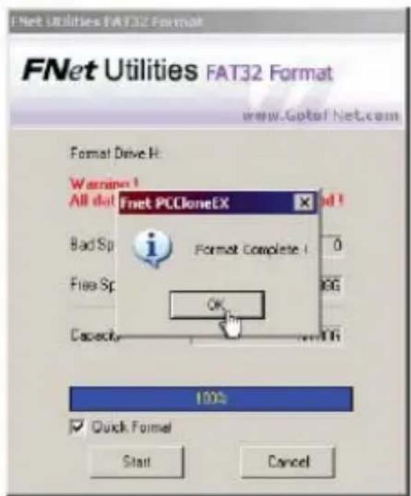 Approx APPDSHDD - "FNET FAT32 FORMAT" UTILITY - 5