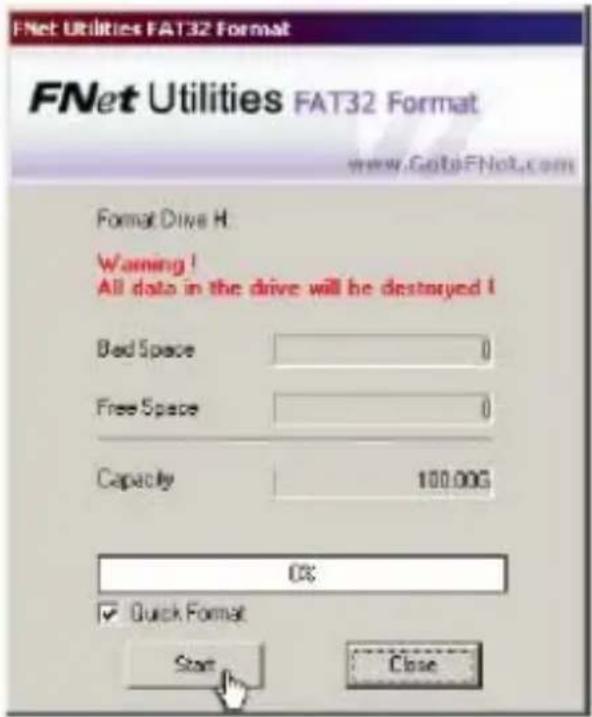 Approx APPDSHDD - UTILITAIRE "FNET FAT32 FORMAT" - 3