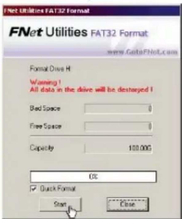 Approx APPDSHDD - UTILITÁRIO “FNET FAT32 FORMAT” - 3