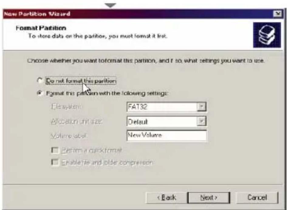 Approx APPDSHDD - CRIAR UMA PARTICAO - 2