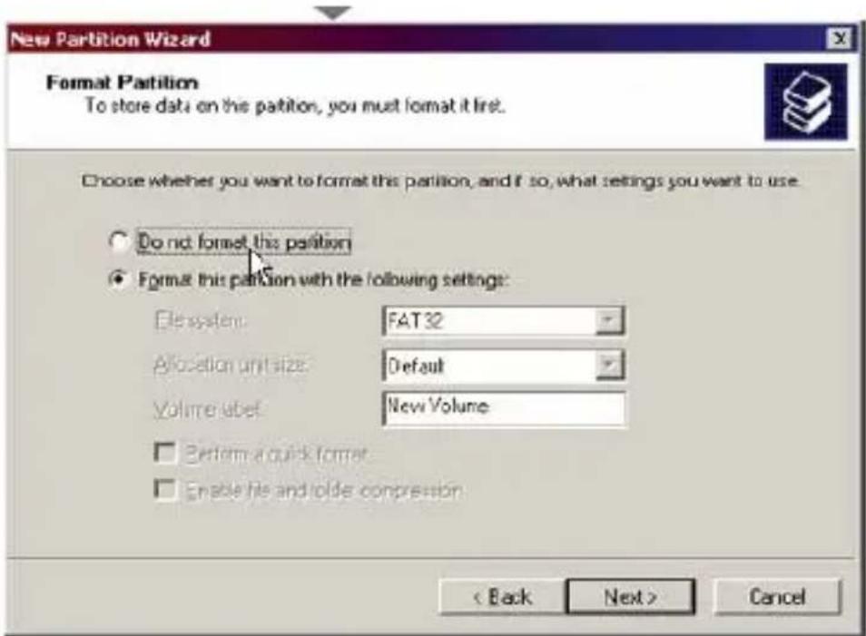 Approx APPDSHDD - CREATION D'UNE PARTITION - 2
