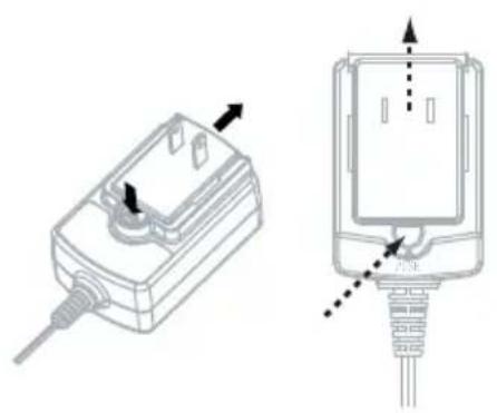 TIVOLI AUDIO 3005 The Connector - Adapteripistokkeen vaihtaminen: - 1