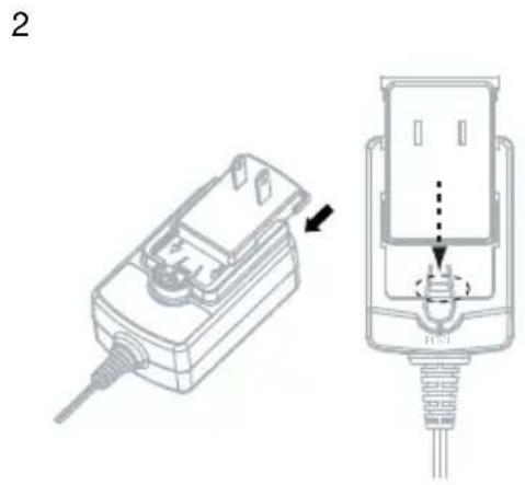 TIVOLI AUDIO 3005 The Connector - Adapteripistokkeen asentaminen: - 2