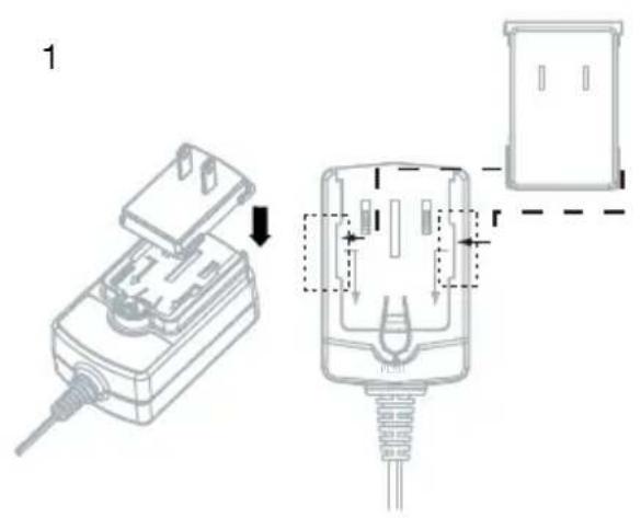 TIVOLI AUDIO 3005 The Connector - Adapteripistokkeen asentaminen: - 1